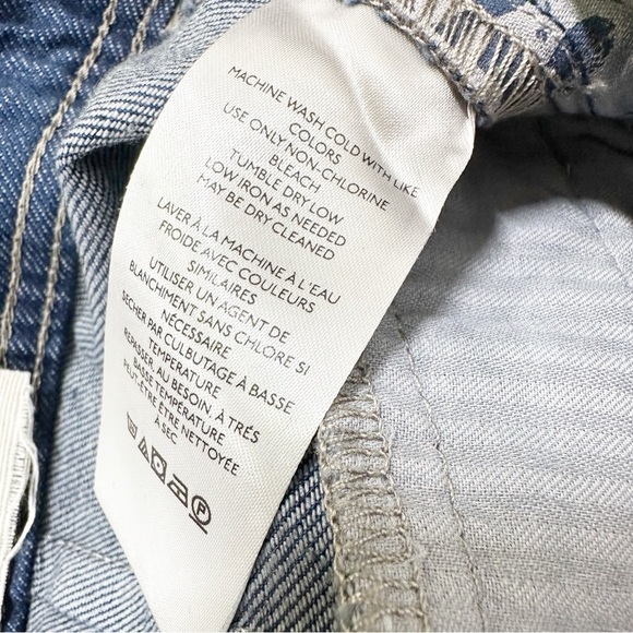 NEW Free People We The Free Equinox Trouser Ritual Blue Wide Leg Denim 26 - Picture 12 of 13